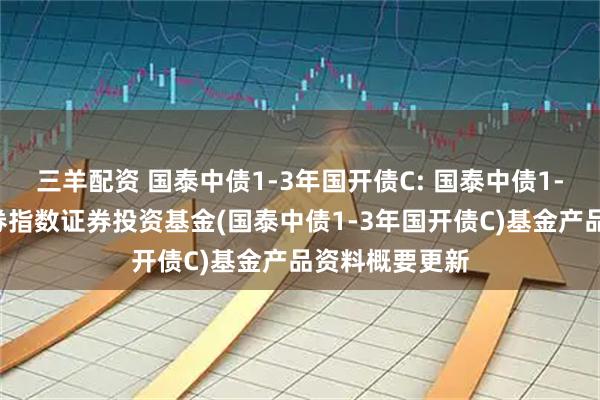 三羊配资 国泰中债1-3年国开债C: 国泰中债1-3年国开行债券指数证券投资基金(国泰中债1-3年国开债C)基金产品资料概要更新